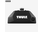 Thule Evo Flush Rail foot for vehicles 4-pack black