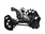 Shimano REAR DERAILLEUR, RD-M9100, XTR, SGS 12-SPEED, TOP NORMAL, SHADOW PLUS DESIGN, DIRECT ATTACHMENT, 1x12 ONE