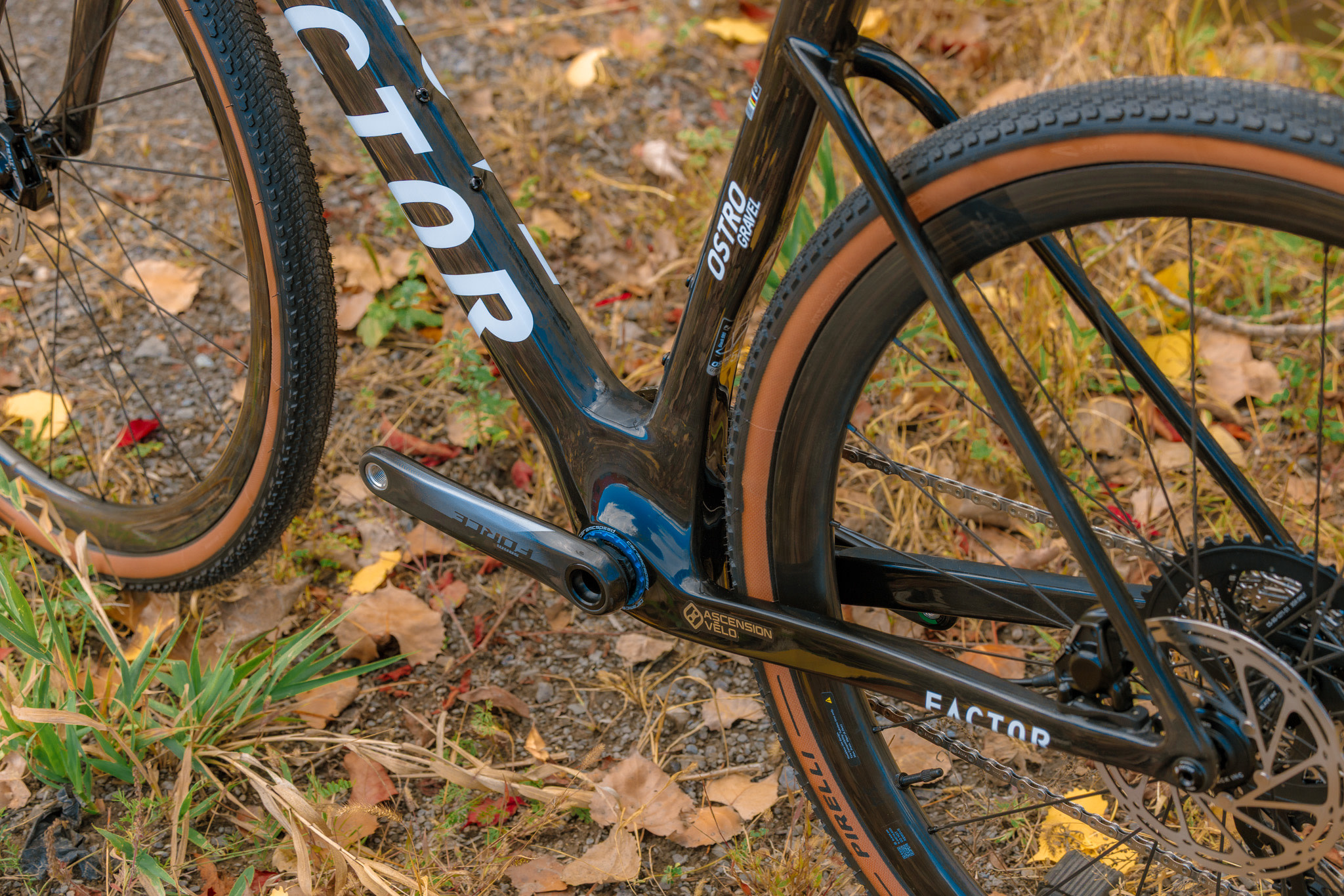 Factor Bikes Ostro Gravel, 56cm, custom build