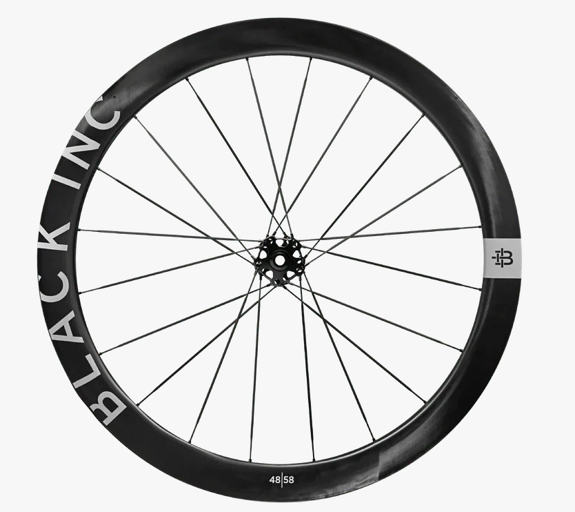 Black Inc 48/58 Carbon Spoke + Nipple