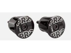 Handlebar endplug Black anodized alloy