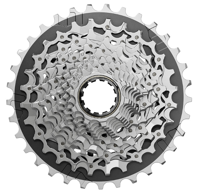 Sram XG-1270 E1, Cassette, Silver, Speed: 12, 10-33T, XD-R