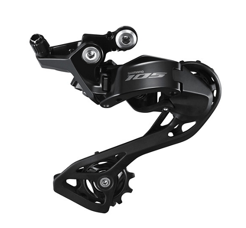 Shimano REAR DERAILLEUR, RD-R7100, 105, 12-SPEED, TOP NORMAL, SHADOW DESIGN, DIRECT ATTACHMENT