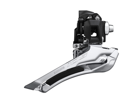 Shimano FRONT DERAILLEUR, FD-R7100, 105, FOR REAR 12-SPEED, DOWN-SWING, DOWN-PULL, BRAZED-ON TYPE, FOR TOP GEAR: 50-54T, CL: 44.5MM