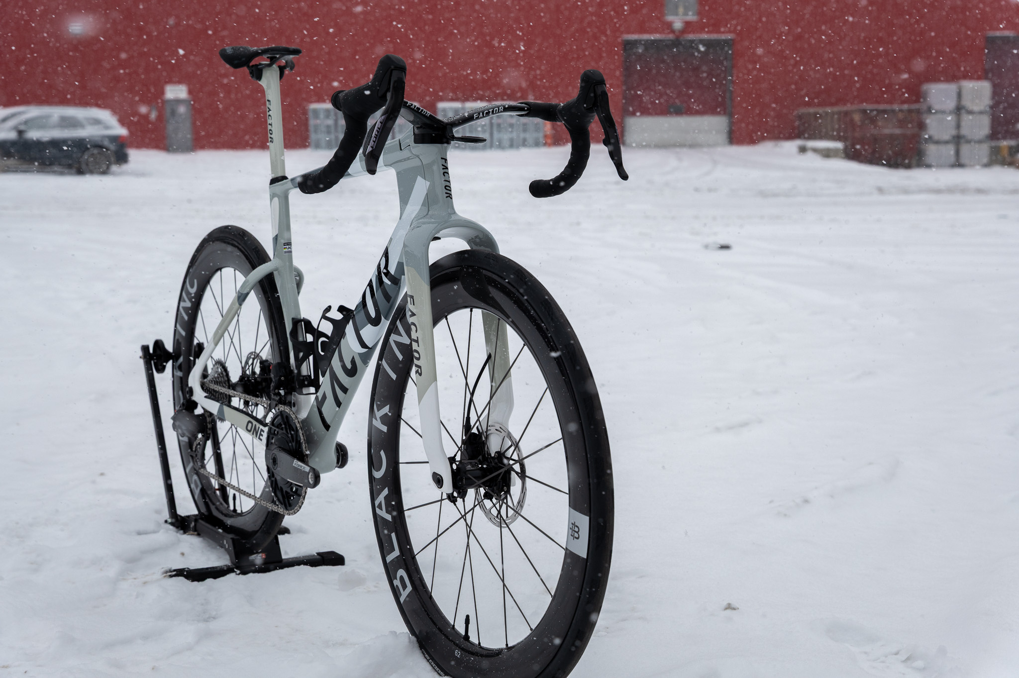 Factor Bikes ONE, Force AXS, Nimbus Grey, 56cm