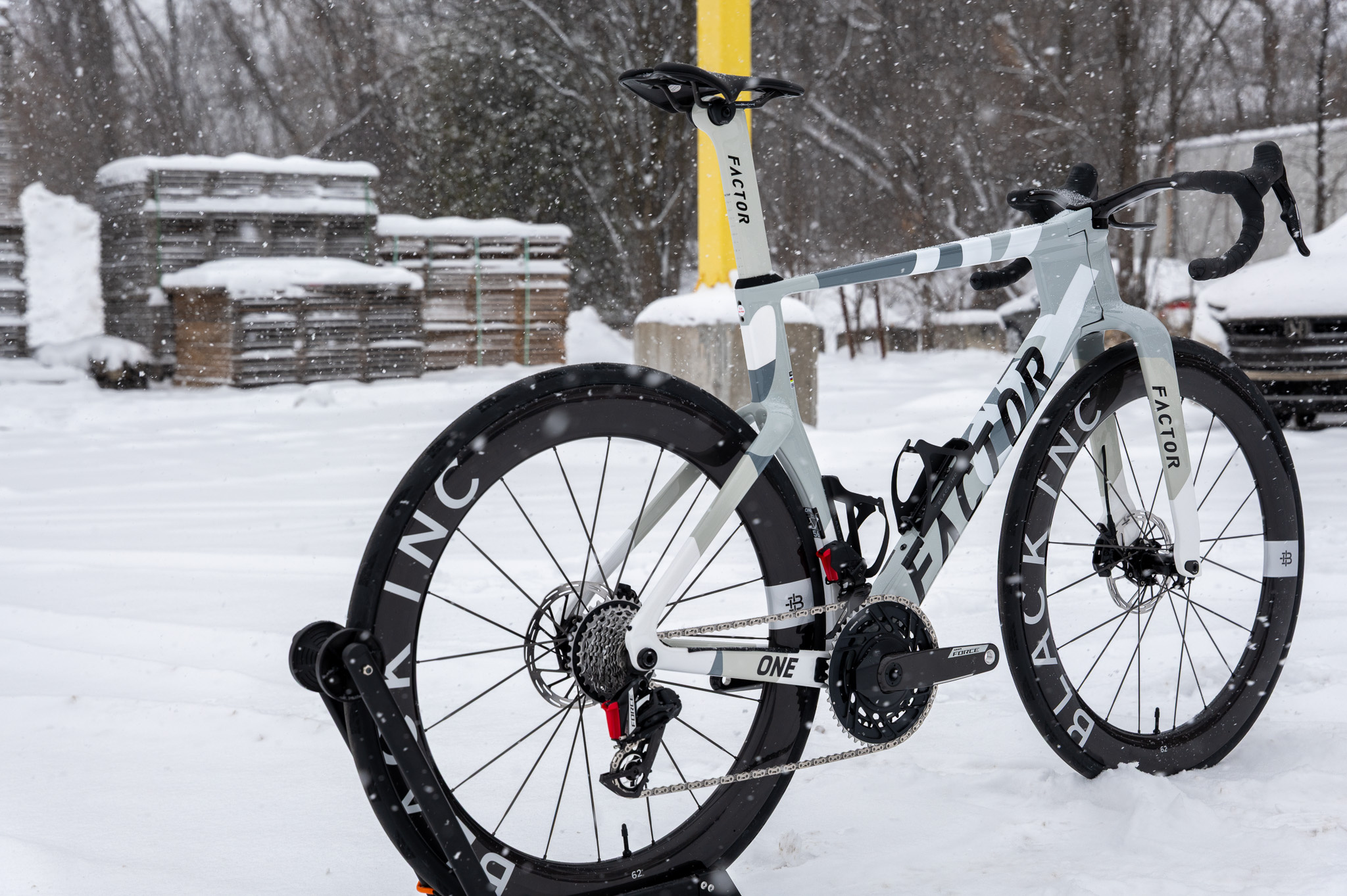 Factor Bikes ONE, Force AXS, Nimbus Grey, 56cm