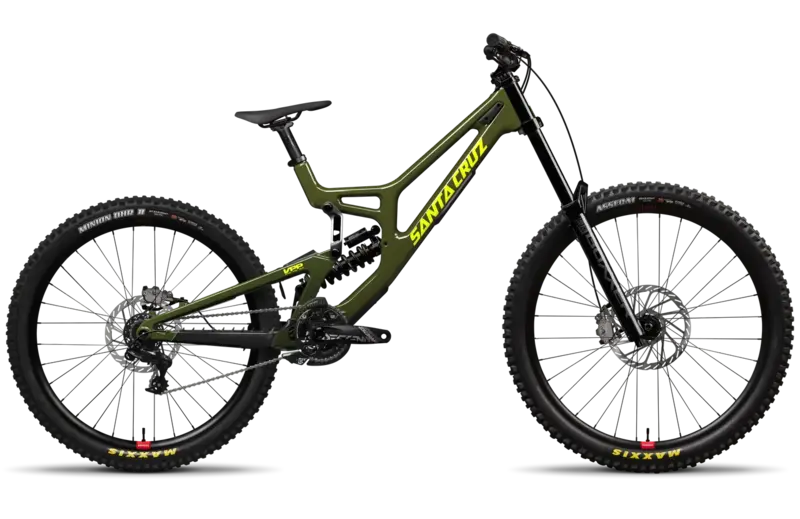 Santa Cruz Bicycles V10 CC, S-Kit, Black - Ascension Vélo