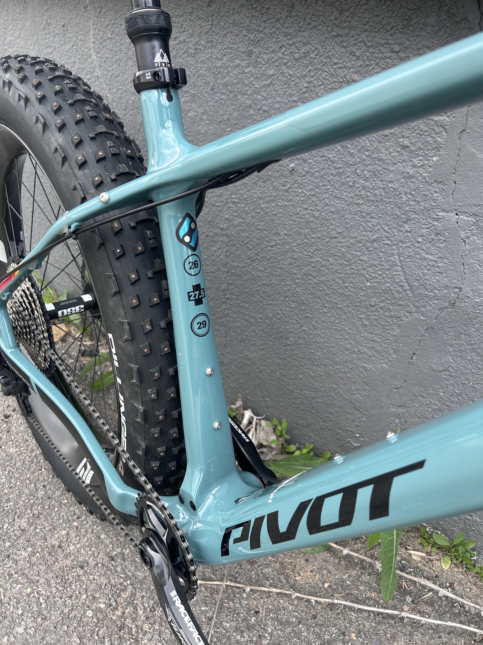 Pivot Cycles Les Fat, LG, ENVE wheels, XT, usagé