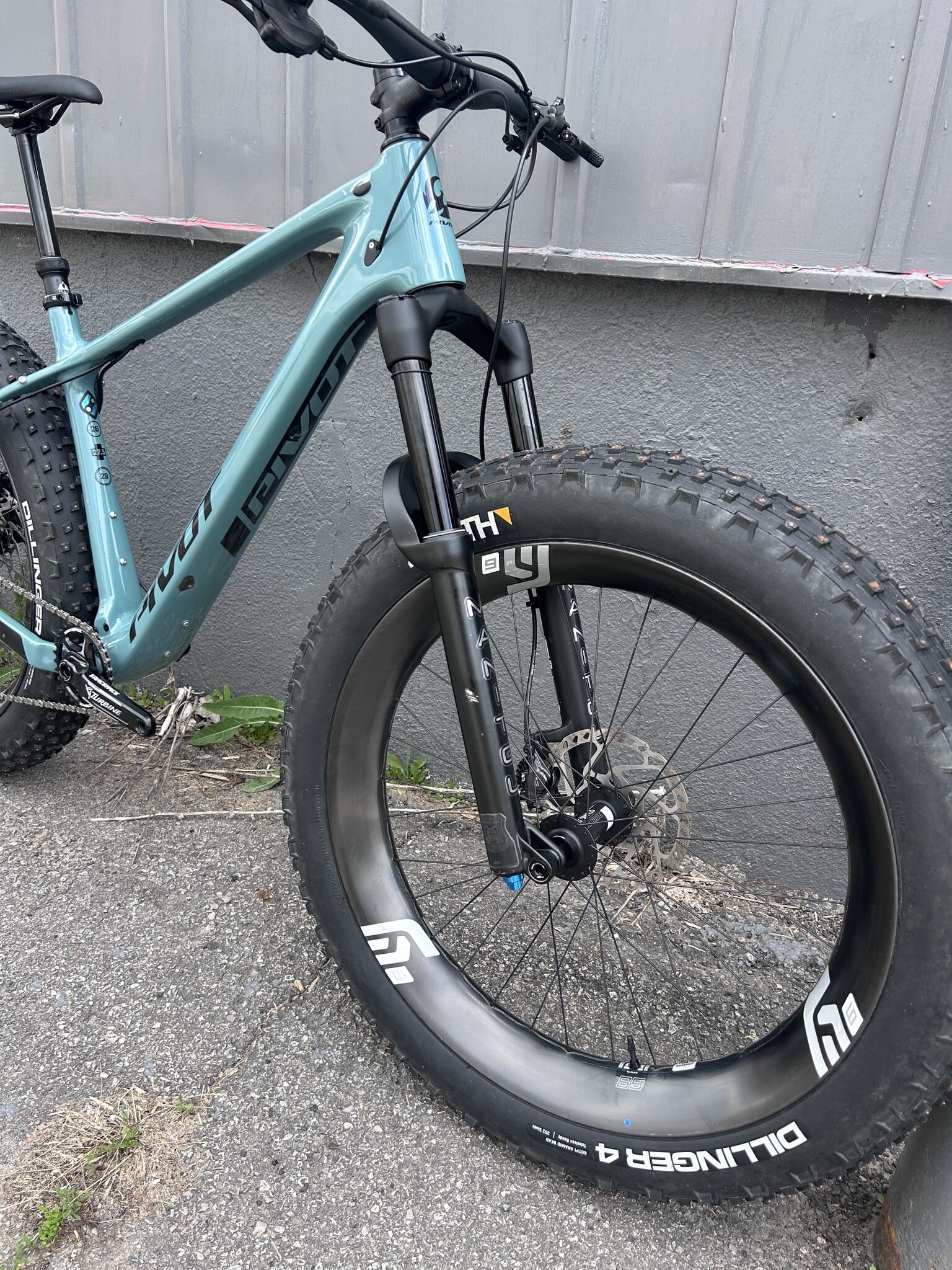 Pivot Cycles Les Fat, LG, ENVE wheels, XT, usagé