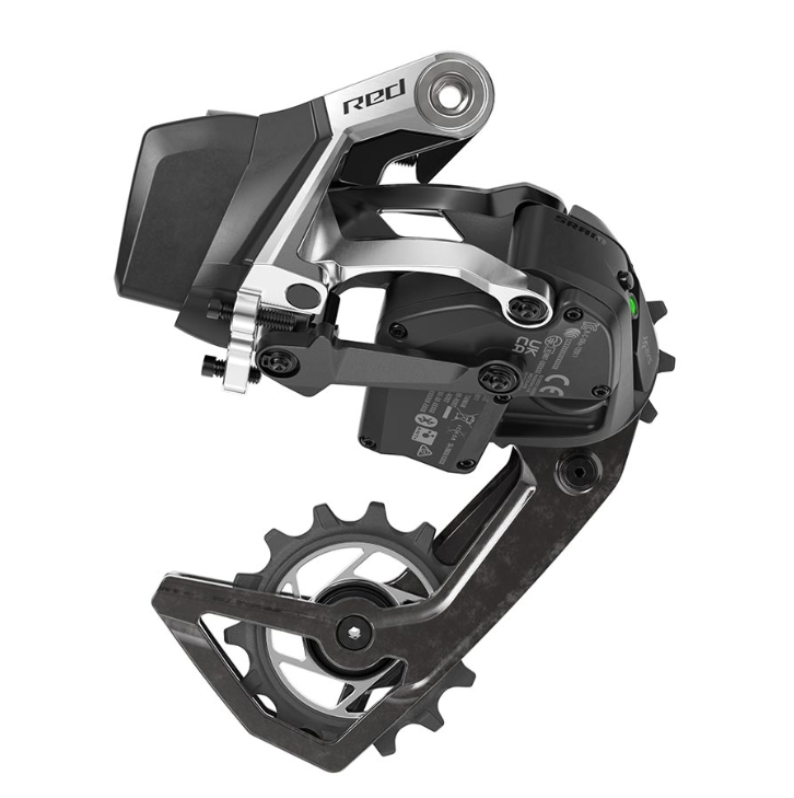 Sram Red AXS E1, Dérailleur arrière route, Vitesses: 12