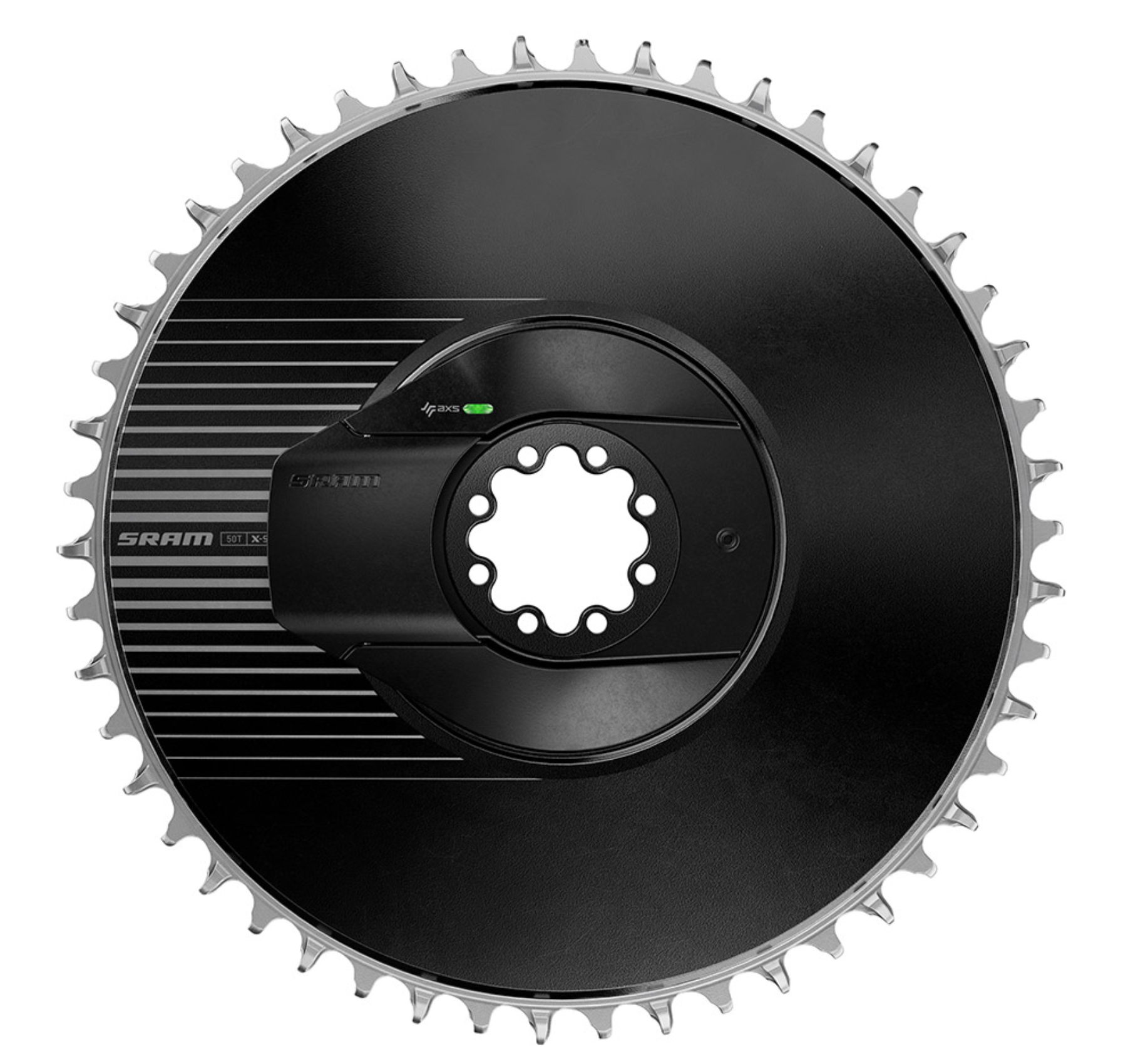 Sram Red AXS E1 Power Kit Aero, Power Meter Crankset, Speed: 12/13, BCD: Direct Mount SRAM 8 Bolt, 44, Black, Road