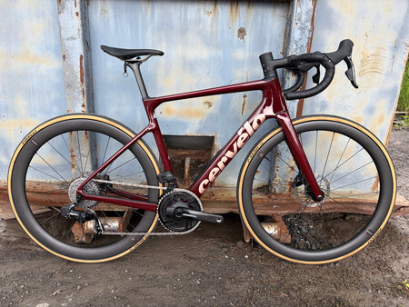 Cervélo Caledonia-5, Force D2, 54cm, Carmine , Used