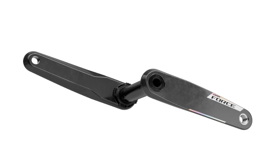 Sram Force E1 Crank Arm Assembly, Crank Arm, 165mm, DUB, BCD: Direct Mount SRAM 8 Bolt, Black