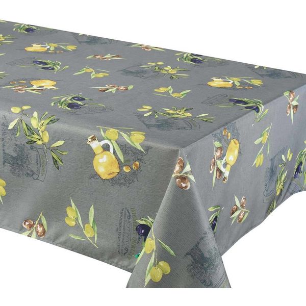 Nappe "primo gris" de TexStyles Deco 58 x  94"