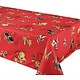 TexStyles Deco Printed Tablecloth "Primo Red" 58 x 78"