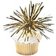 Pic pour cupcake Feu d'Artifice Or de Vincent Sélection
