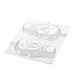 Silikomart Chocolate Mold Polycarbonate Snowman