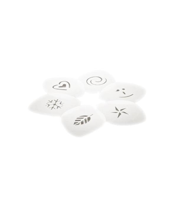 Aerolatte Cappuccino Art Stencils (Set of 6)