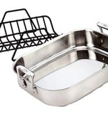 All-Clad All Clad Stainless Roasting Pan with Rack 13" x 16"