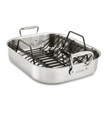 All-Clad All Clad Stainless Roasting Pan with Rack 13" x 16"