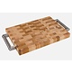 Labell Boards 10 x 14 x 1.25"  Cutting/Serving Board w/Steel Handles