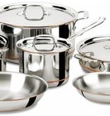 All-Clad All-Clad 10-PC Copper Core 5-Ply Bonded Cookware Set