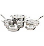 All-Clad All-Clad 10-PC Copper Core 5-Ply Bonded Cookware Set