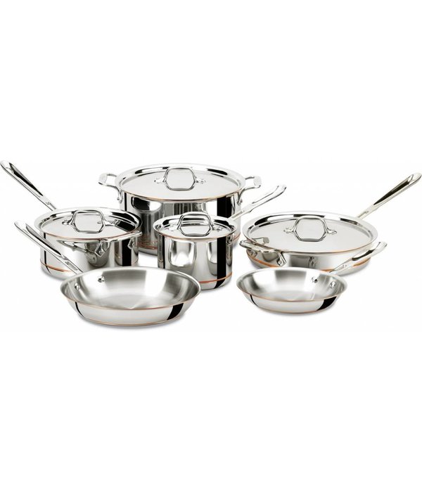 All-Clad Copper Core 10-Piece Cookware Set with Bonus + Reviews