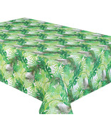 TEXSTYLES 58" x 94" "Palm Leaves" Tablecloth