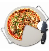 Danesco Pierre à pizza avec support et coupe-pizza de Danesco