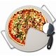 Pierre à pizza avec support et coupe-pizza de Danesco