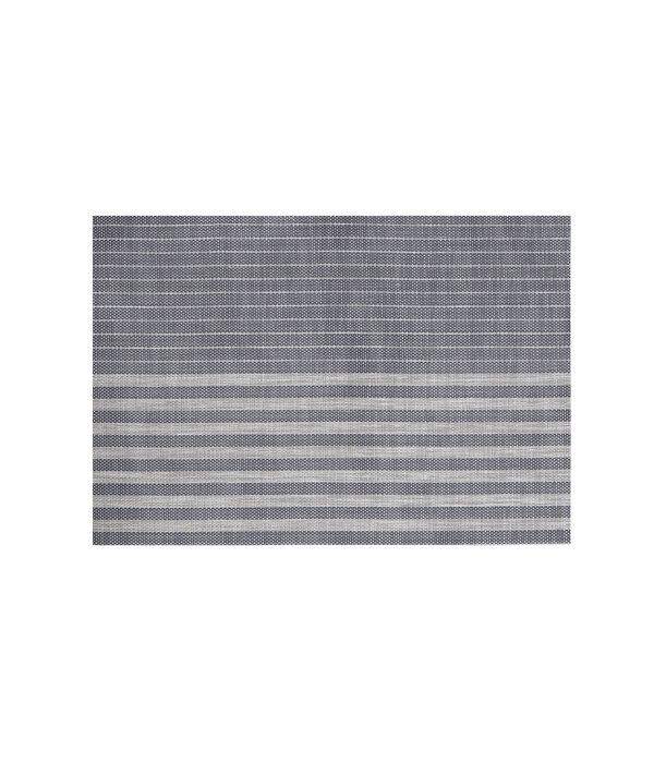 Harman Harman Blue Linen Vinyl Placemat with Stripes