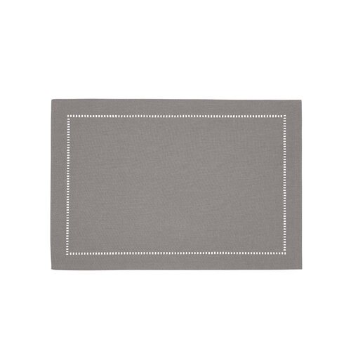 Harman Harman Hemstitch Placemat Grey