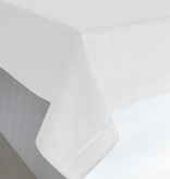 Harman Harman Linen Look Tablecloth 52"x70", White