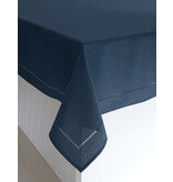 Harman Harman Hemstitch Table Cloth 52x70, Navy Blue