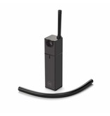 Outset Outset 76611 Portable Infusion Food Smoker, 9-Inch, Matte Black