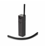 Outset Outset 76611 Portable Infusion Food Smoker, 9-Inch, Matte Black