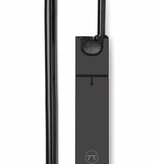 Outset Outset 76611 Portable Infusion Food Smoker, 9-Inch, Matte Black
