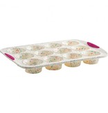 Trudeau Trudeau Structure Silicone White Confetti Muffin Pan