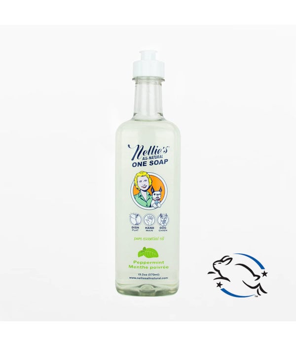 Nellie's Nellie's All-Natural One Soap 570ml, Peppermint