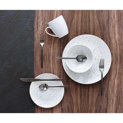 H2K 16pc Speckle Dinnerware Set