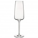 SET OF 4 PLANEO CHAMPAGNE FLUTES 8OZ  BORMIOLI ROCCO