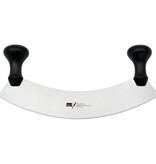 Couteau hachoir Mezzaluna 10" de Sara Cucina