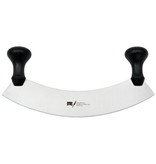 Couteau hachoir Mezzaluna 10" de Sara Cucina