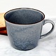 Tasse lustrée bleu de BIA