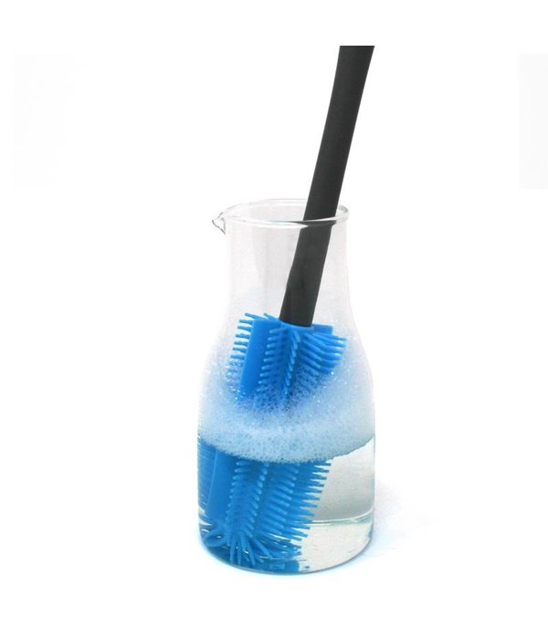 Kit 3 En 1 Goupillon Pour Bouteilles - Brosses Pour Sodastream, Bouteilles En Verre, Pailles Et Carafes