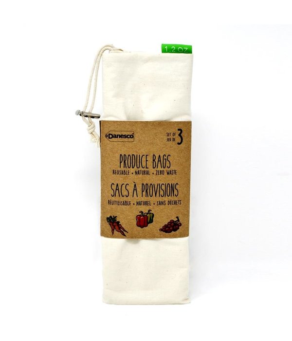 Zen Cuizine Danesco Cotton Produce Bags