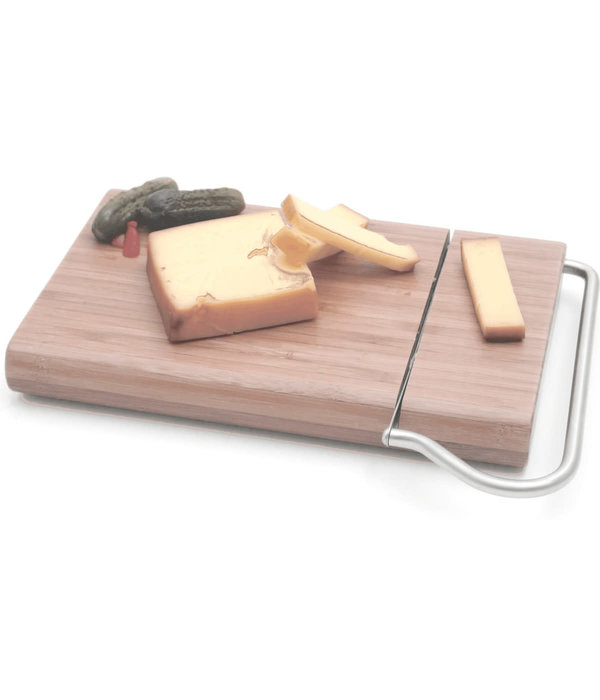 Swissmar Swissmar Bamboo Board with Cheese Slicer Blade