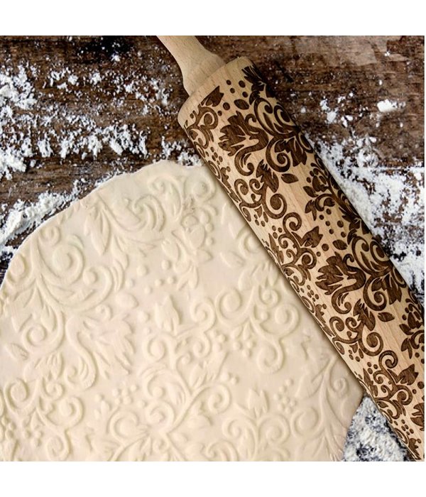 Danesco Danesco Embossed Rolling Pin