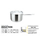 Casserole haute 4L avec couvercle de Josef Strauss Pro